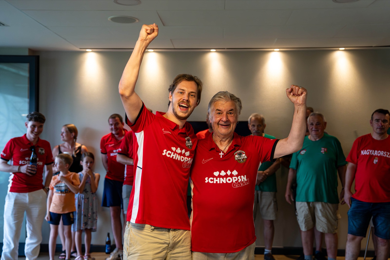 Teamkapitän Manuel Lang & Wilhelm Rois